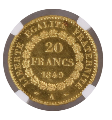 Angel 20 Francs Gold Coin (Salton Collection)